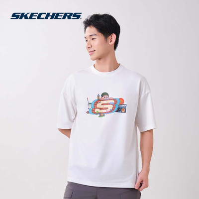 Áo Thun Tay Ngắn Unisex Skechers Skechers X Cloakwork Short Sleeve Tee - SL326U665-00QF
