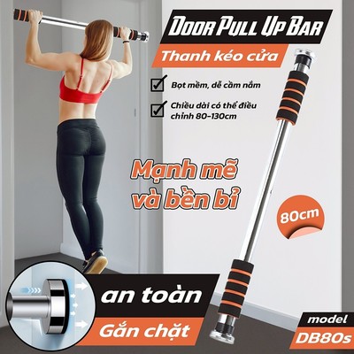 ( ALL size) BG Xà đơn treo tường cao cấp gắn cửa độ dài tùy chỉnh từ 60-150cm