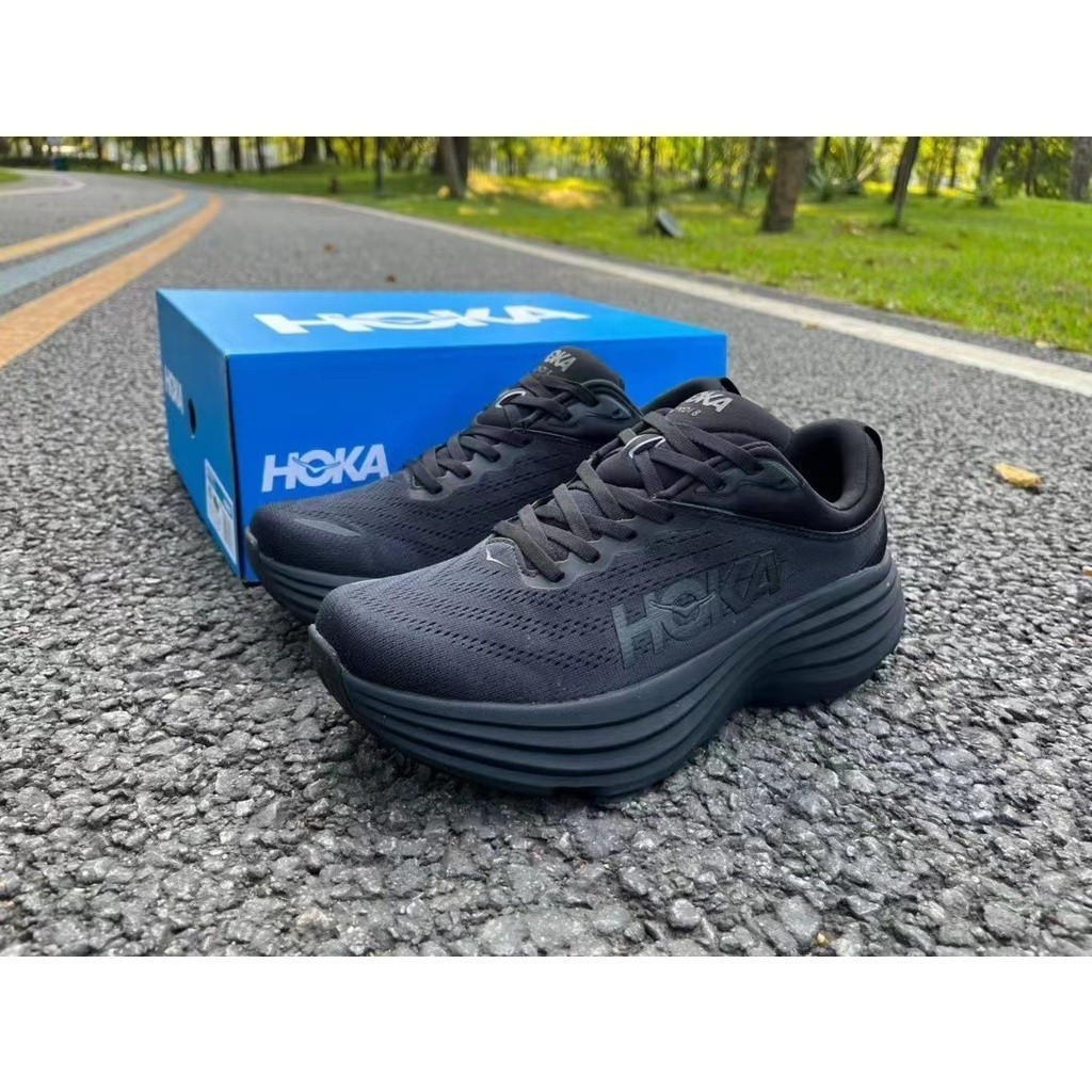 Giày nam Hoka ONE Bondi 8 Bondi Chạy lưới hấp thụ sốc thoáng khí