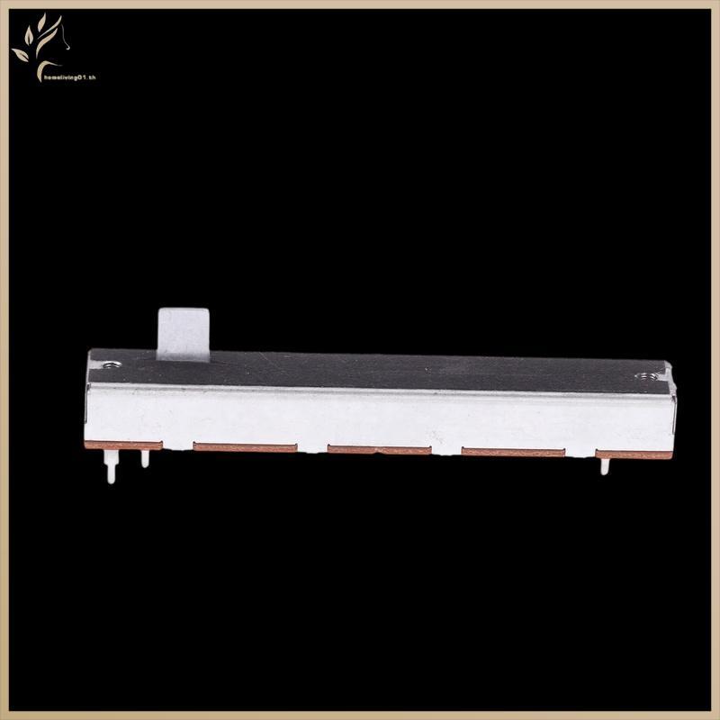 ONEHOME 88mm Máy đo điện áp đơn 3 chân A10K B10K Máy đo điện áp trượt thẳng Máy trộn kênh đơn Fader 