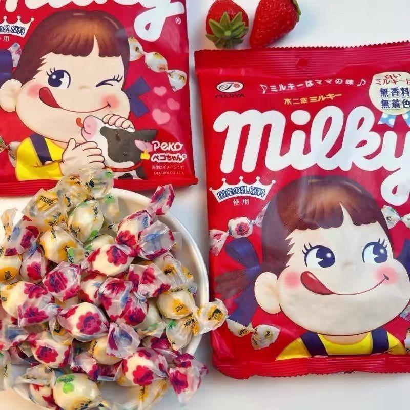 Đồ ăn nhẹ FUJIYa FUJIYa Kẹo sữa Kẹo riêng Gói nhỏ FUJIYa Sữa Kẹo Nhật Bản Fudge huyjk8030
