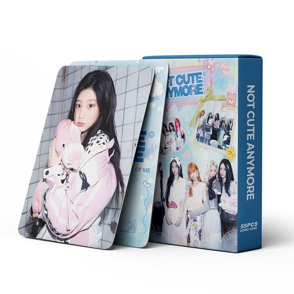 Sản phẩm mới lớn 55 ILLIT ILLIT ALBUM 1ST SINGLE ALBUM Star Merchandise LOMO Bộ sưu tập thẻ