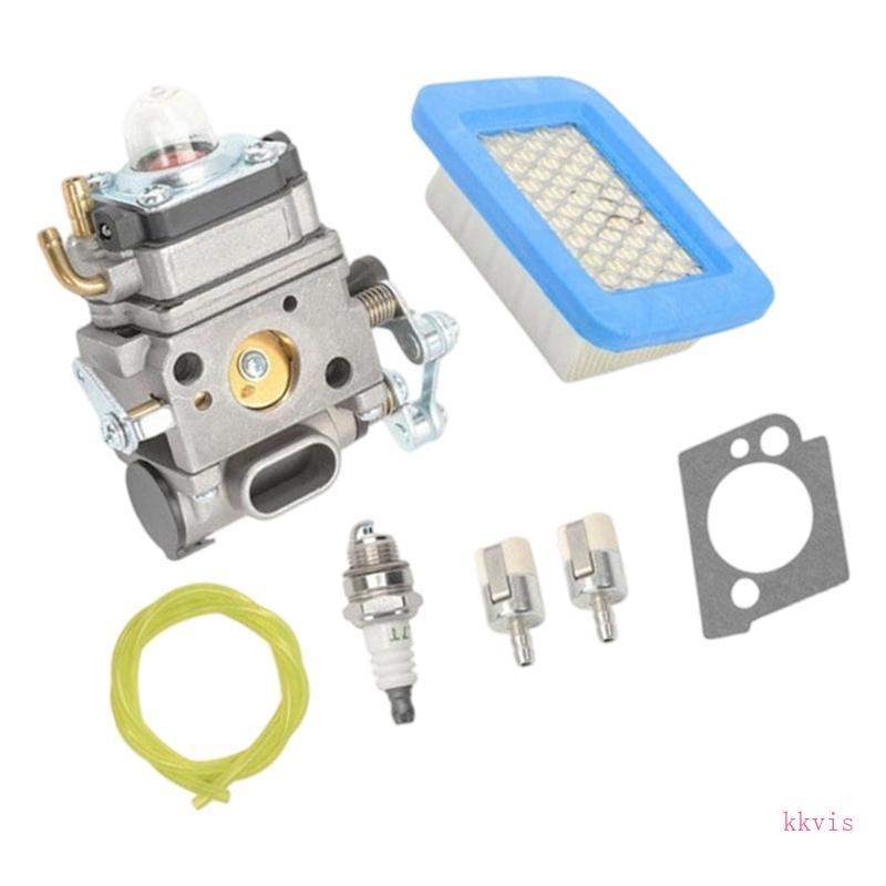 Bộ sửa chữa bộ chế hòa khí hợp kim nhôm KS cho động cơ máy thổi vườn PB500 PB500T với bộ lọc không k