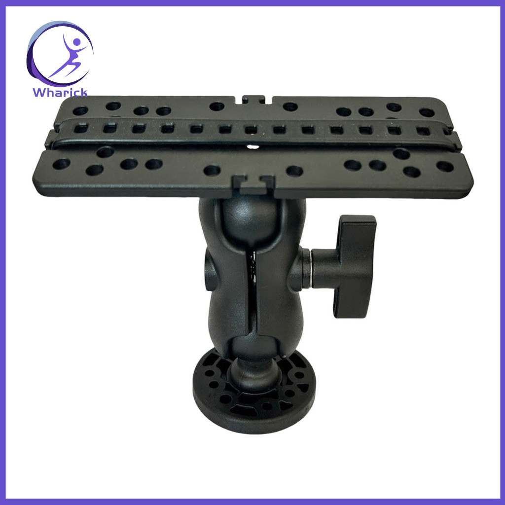 Wharick| Kayak Fish Finder Bracket Kayak Electronics Finder Mount Kayak Fish Finder Mount Base 360° 