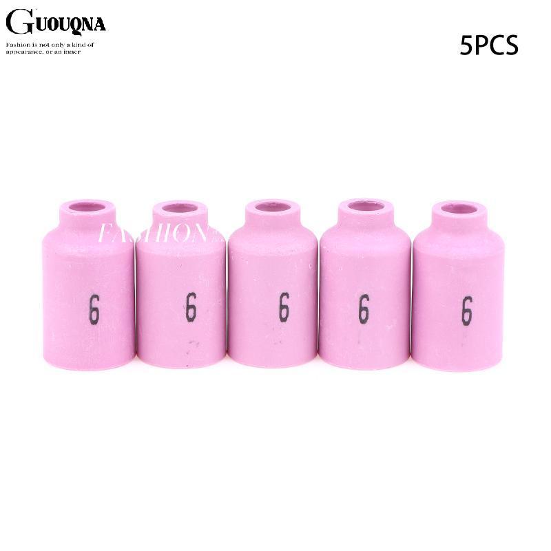 GUOUQNA 42mm 54N14 54N15 54N16 54N17 54N18 Vòi phun gốm Alumina cho TIG WP17 18 26 Phụ kiện đèn pin 