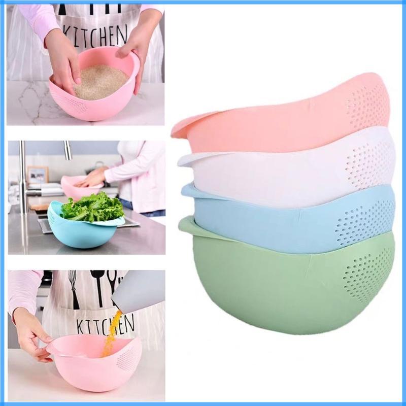 ARZ Nhựa Cơm Rửa Bát Giỏ Thoát Nước Bát Trái Cây Giặt Giỏ Thoát Nước Cho Rau Và Trái Cây Đồ Dùng Nhà Bếp