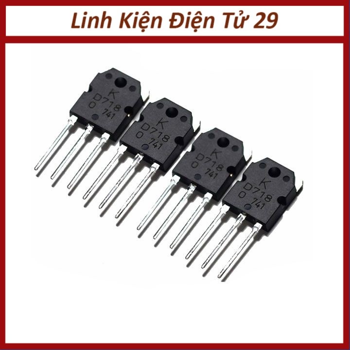 Gói 10 Con D718 TO-247 Trans NPN 8A 120V (giá sỉ)