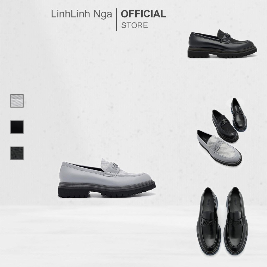 Giày PEDRO Leather Loafers - PM1-56380027 chính hãng đủ bill