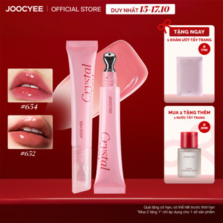 [Hàng mới về] Son JOOCYEE Crystal Lip Gloss dưỡng ẩm siêu bóng căng mọng rạng rỡ