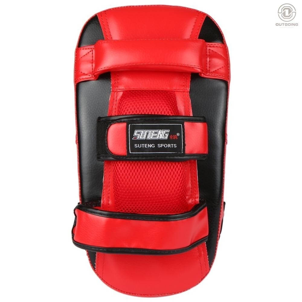 Boxing Glove Kick Boxing Muay Thai Punching Pad Curved Strike Shield Boxing Training Mitt Punching P
