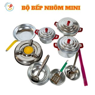  TỔNG HỢP đồ chơi nấu ăn nhà bếp mini bằng NHÔM hàng Việt Nam PeeKaPaw Toys 
