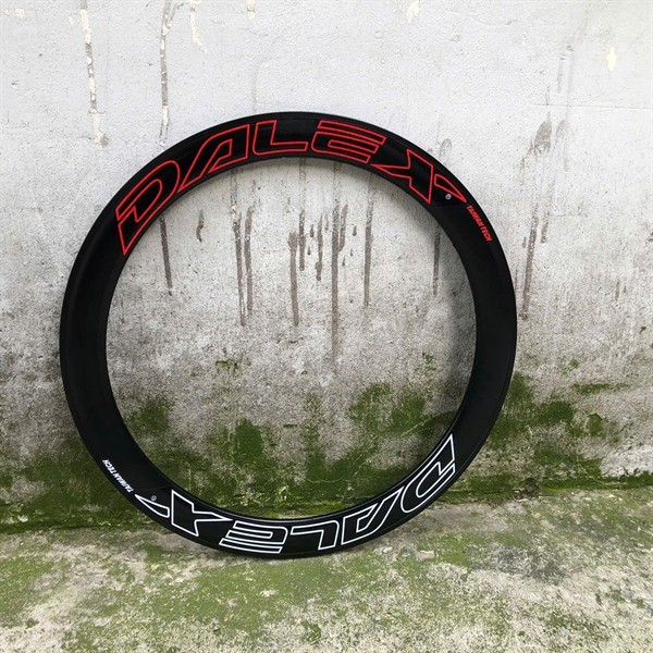 Vành nhôm 700C Fixed Gear DALEX không nan bản cao 6cm 32 lỗ (Không kèm săm lốp nan hoa, hub)