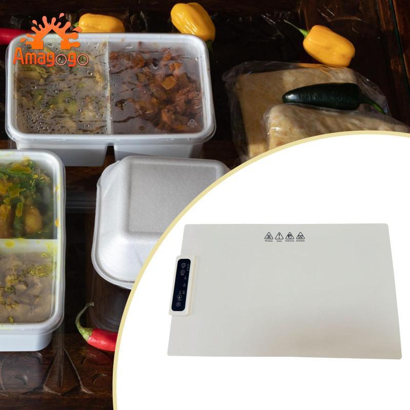 Máy hâm nóng thực phẩm điện Amagogo Jp Cắm Thảm sưởi ấm thực phẩm Khay sưởi ấm điện Tấm sưởi cho thực phẩm
