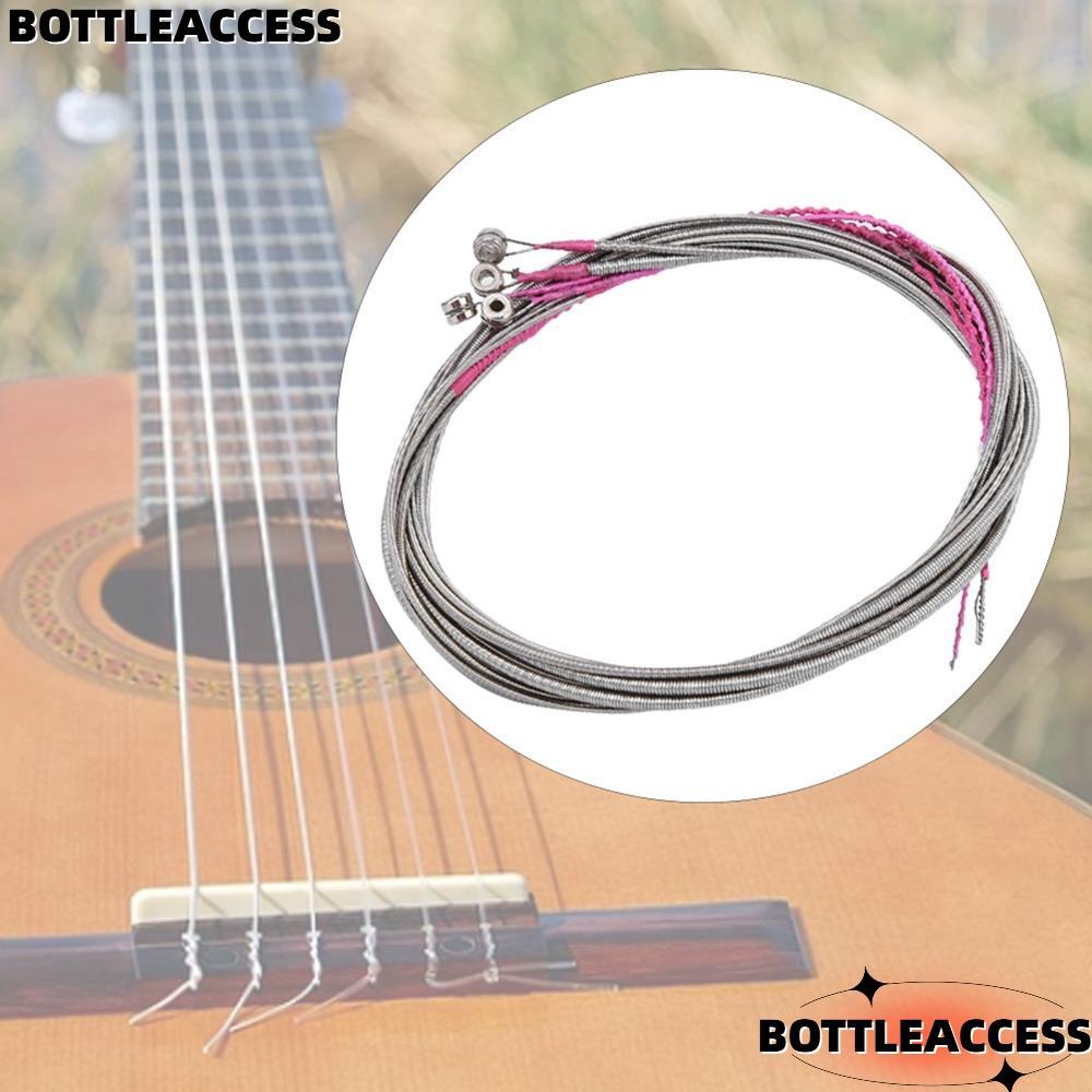 CHAIACCESS Dây Đàn Guitar Bass, Dây Đàn Guitar Bass Điện Chống Rỉ, Dây Bass 4 Dây Bạc Lâu Dài Dây Ba