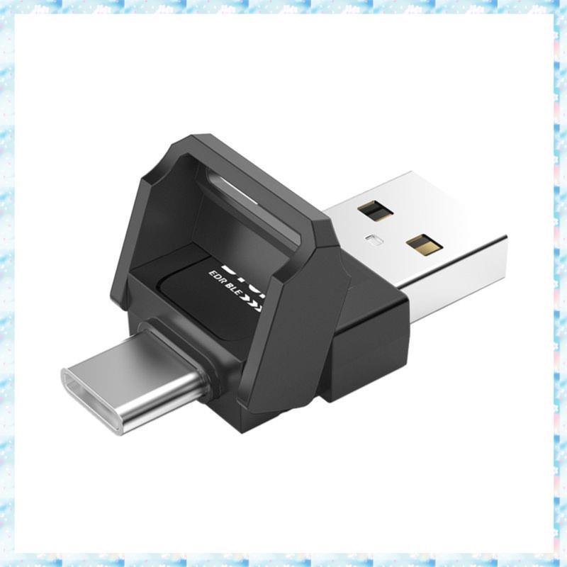 [R Q M U] Bộ chuyển đổi Bluetooth 6.0 2 trong 1 Bộ chuyển đổi âm thanh Bluetooth 6.0 2 trong 1 USB /