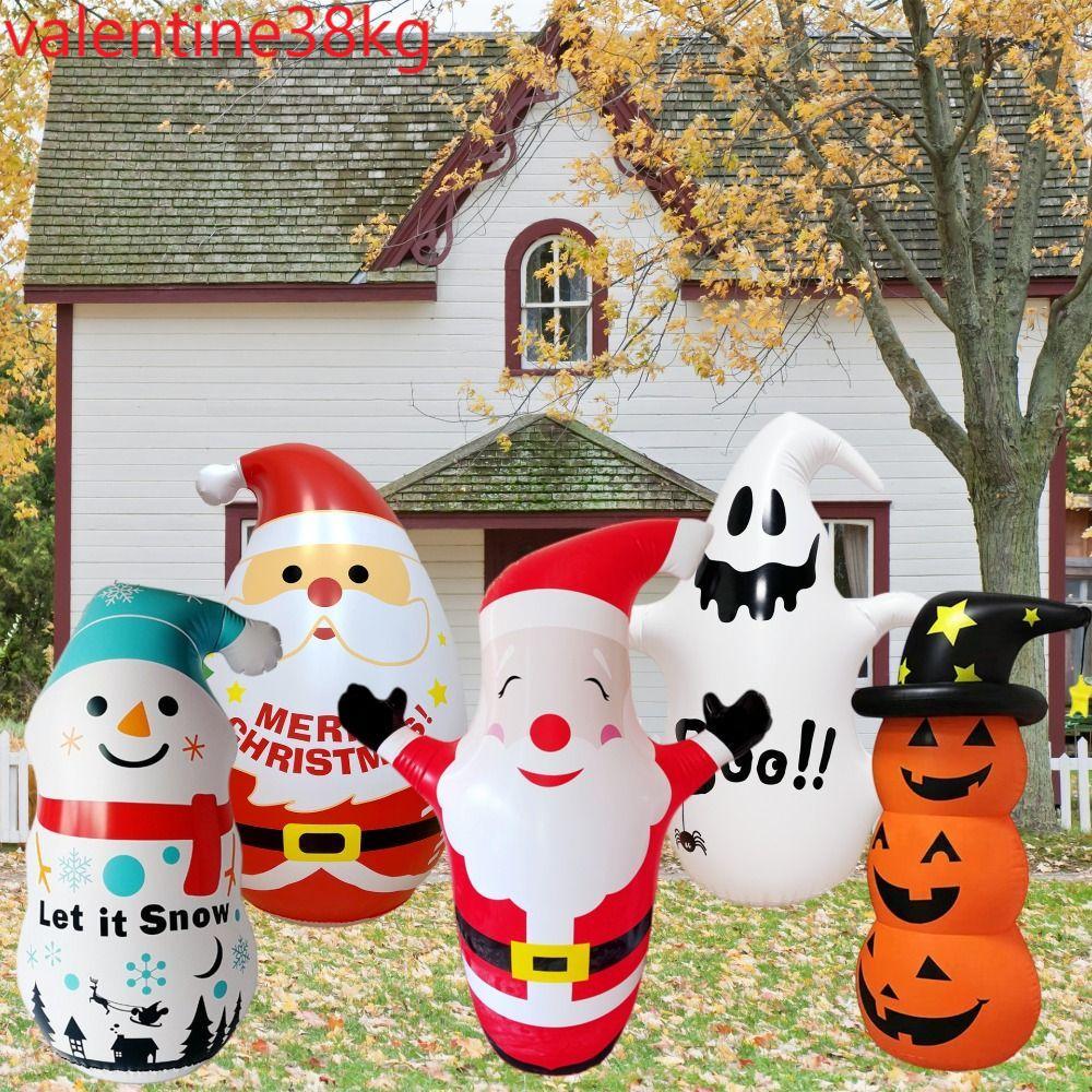 TAXON Ông Già Noel Bơm Hơi Tumbler, Halloween Chrismas Người Tuyết Mô Hình Bơm Hơi, Trang Trí Giáng 