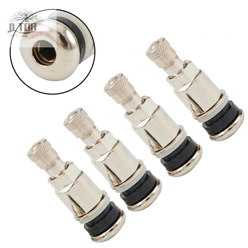 LOẠI Van CHO BBS HỢP KIM LOẠI WHEELS Thép không gỉ kim loại 11,3MM HOLE 4 chiếc