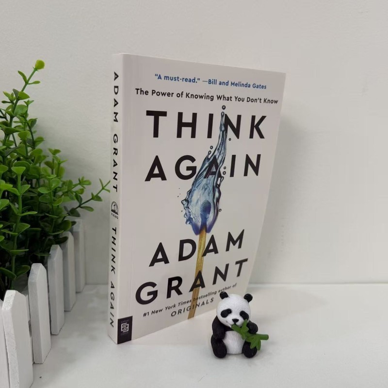 Hàng có sẵn Giao hàng nhanh Think Again Think Again Phiên bản tiếng Anh