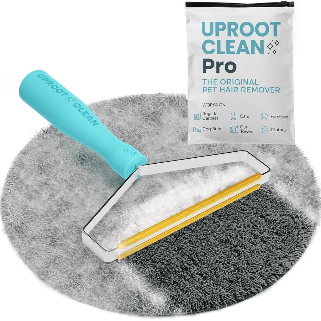 UprootCleanerProHairRemovalTool-Đặc biệtHairRemoverMultiFabricEdgeandCarRakebyrootClean-FurRemoverfo