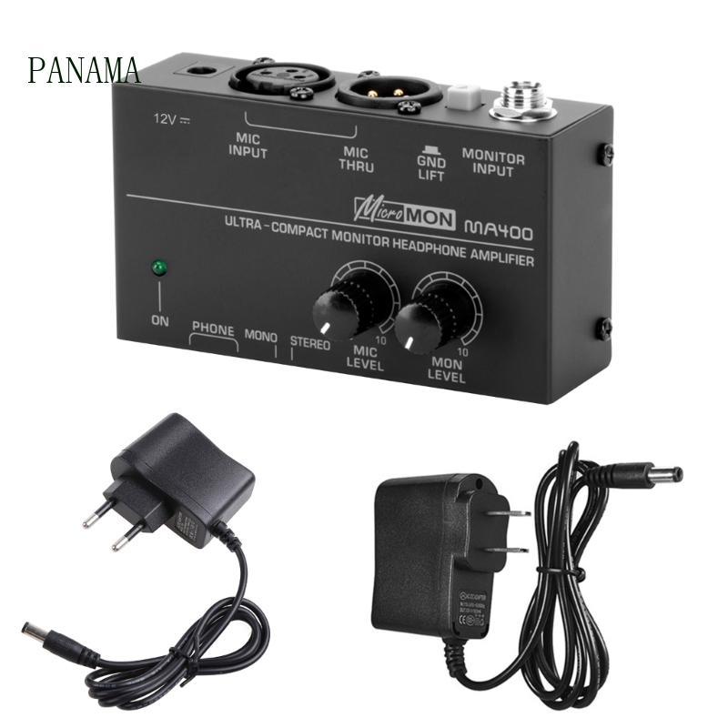 Compact Headphone Amplifier for Studio and Stage Use 1/4'' & 1/8'' Port