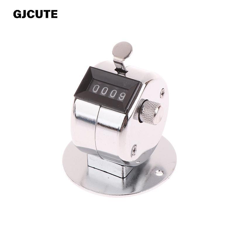 GJCUTE Digital Hand Tally Counter Đếm thủ công Golf Clier Training Counter 4 chữ số Hand Held Tally 