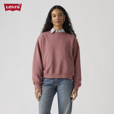 Levi's - Áo Nỉ Nữ Tay Dài Relaxed - 006DW-0005