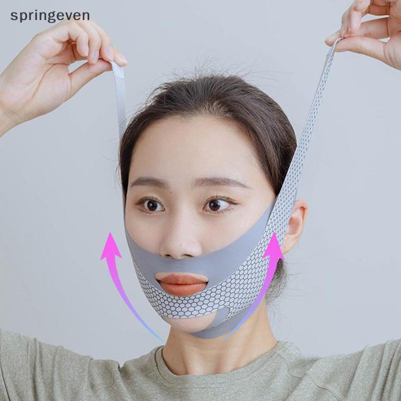 Springeven Face-Lift With Sleep Face V Shaper Facial Slimming Bandage Relaxing Shape Lift Giảm Doubl