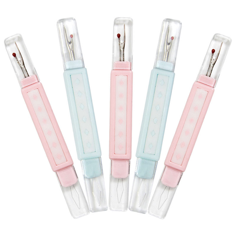 Cool Breeze Cross Stitch Tool Double-Headed Needle Threader Threader Threader Needle Eye Tool Thread