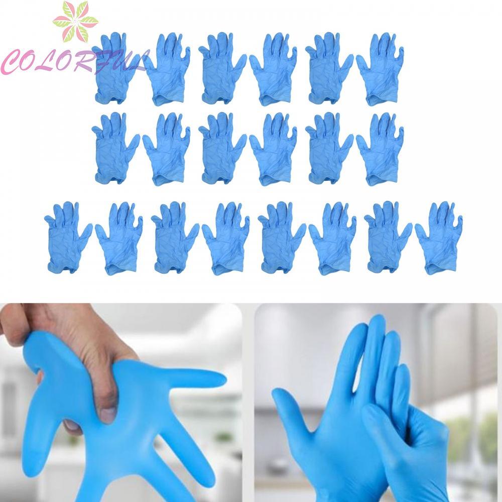 Flexible Fit Tattoo Latex Gloves 20PCS High Elasticity Protective Powder Free