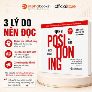 Sách - Định Vị Positioning (Tái Bản Mới Nhất) (Alpha Books)