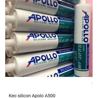 Keo Silicon A300 Apollo Trắng Trong, Trắng Sữa 300ml