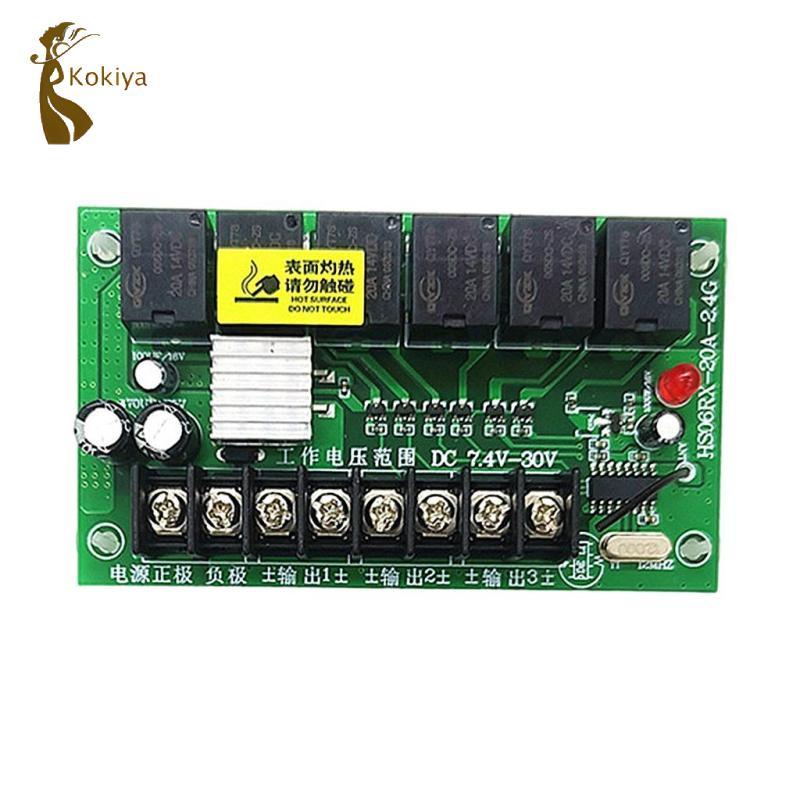 Bộ nhận bộ điều khiển không dây 20A 7.4V-30V Đồ chơi RC DIY Thay thế Accs
