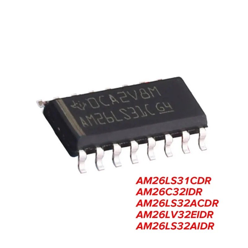 5 ✷ SOP16 AM26LS31CDR AM26C32IDR AM26LS32ACDR AM26LV32EIDR AM26LS32AIDR 26LS31 26C32 26LV32 26LS32 B