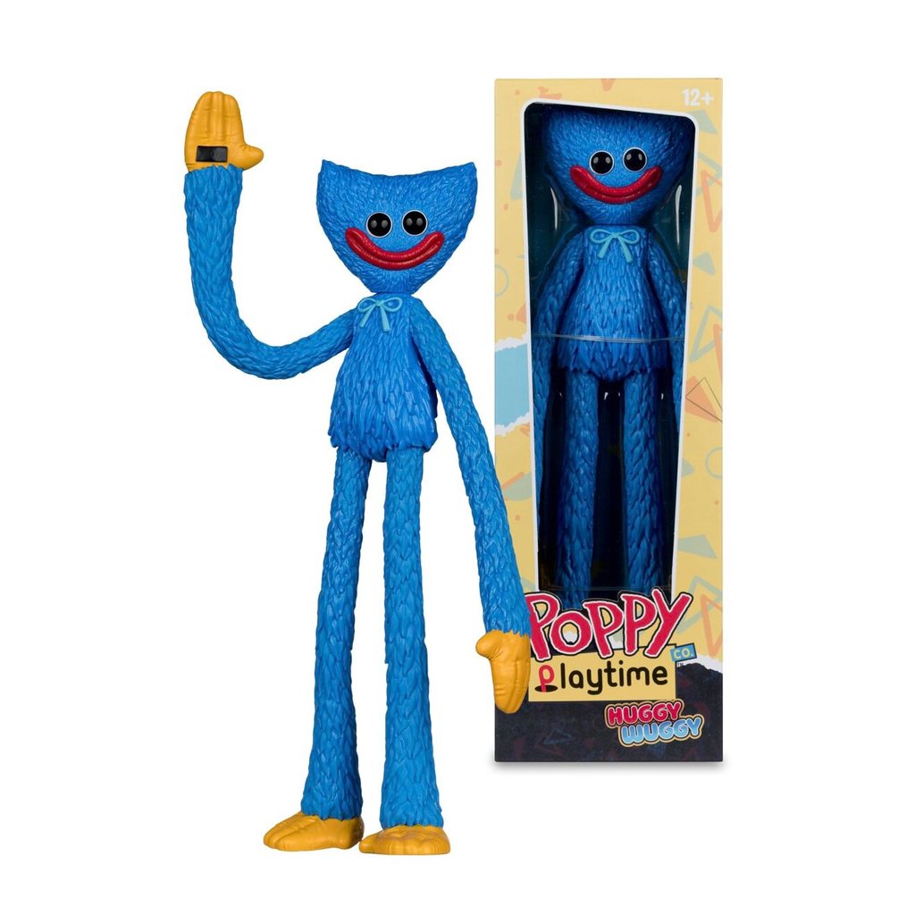McFarland Poppy playtime 12 inch Huggy Wuggy Doll Poppy playtime 12 inch Huggy Wuggy Game Time