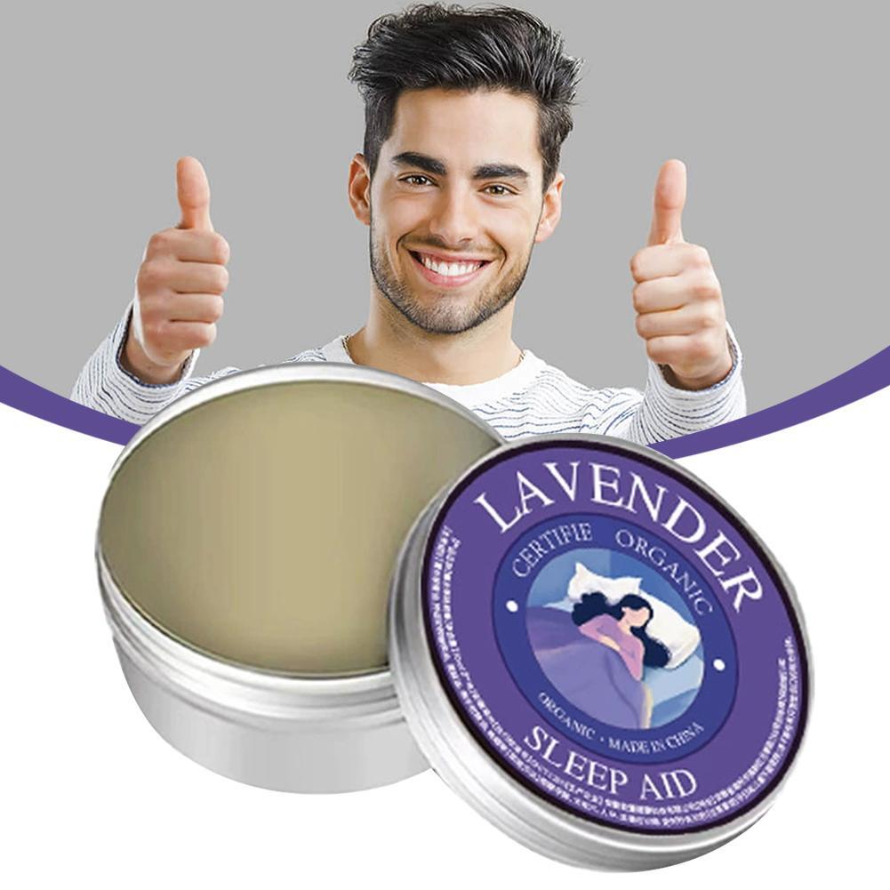 Lavender Sleep Balm Tinh dầu thực vật tự nhiên Dầu thơm Làm dịu giấc ngủ C8R8