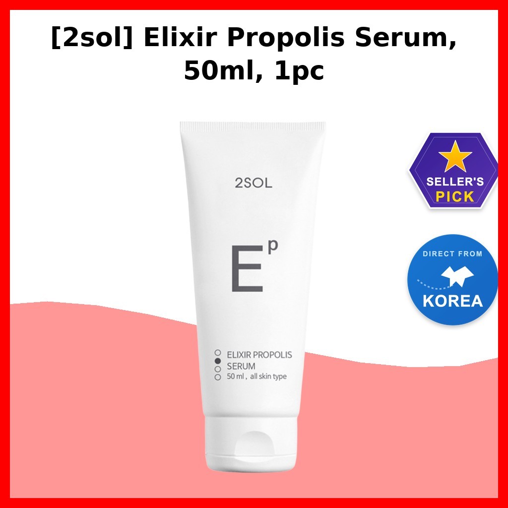 [2sol] Serum keo ong Elixir, 50ml, 1pc / Serum Elixir Hàn Quốc / Sửa chữa da / Chính hãng 100% của D