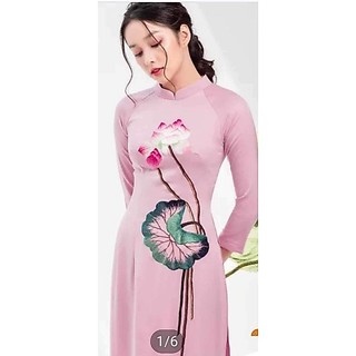 Bộ Áo dài tây thi cao cấp, kèm quần