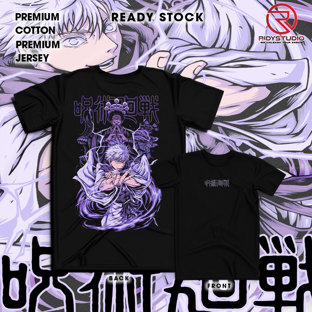 Áo thun Gojo Satoru Ryomen Sukuna Jersey