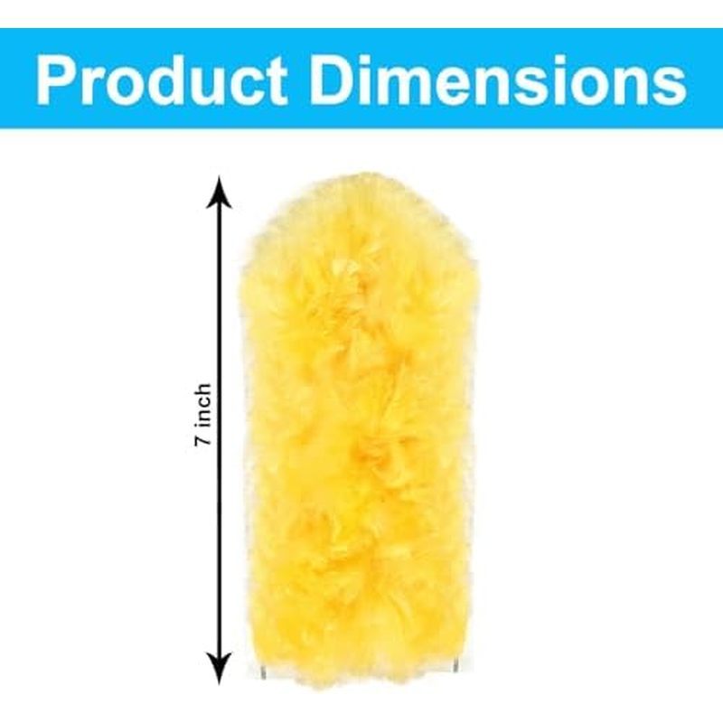 20 Pack Heavy Duty Duster Refills for Swiffer, Multi-Surface 360° Disposable Dusters Kit for Cleanin