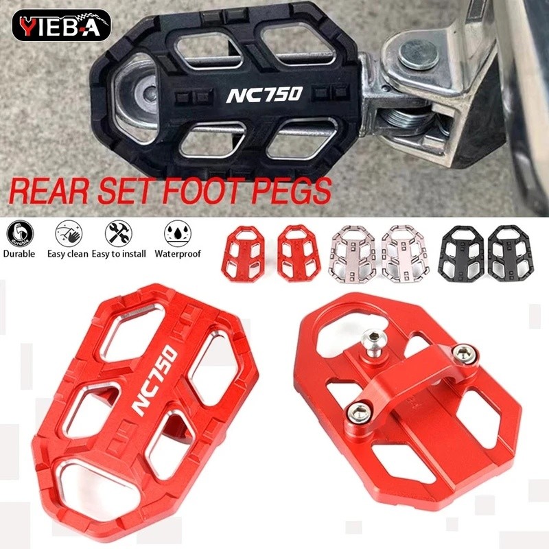 Phụ Kiện Xe Máy Để Chân Chốt Rider Rộng Footpegs Cho XE HONDA NX400 NX 400 NX-400
