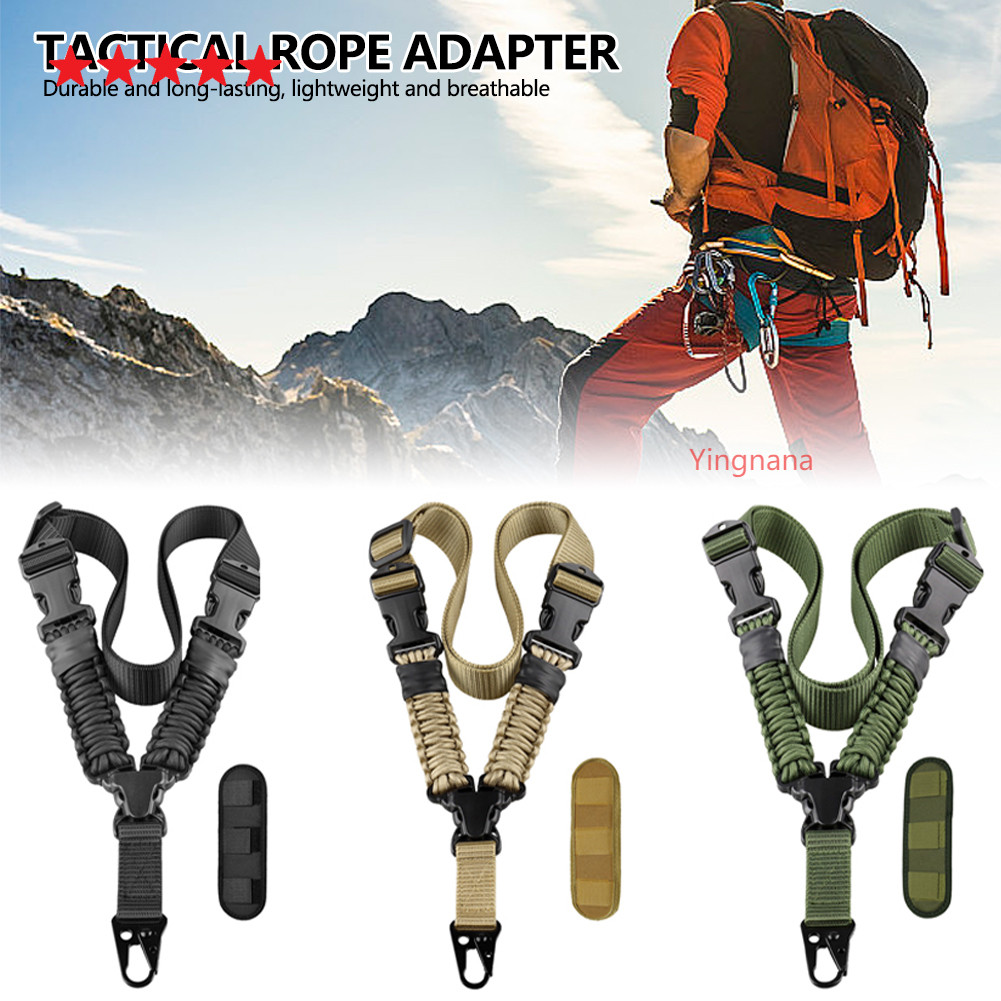 1 Airsoft Súng Sling 1 Điểm Dây Đeo Thể Thao Sling Dây Đeo Vai Thiết Thực Nylon Sling Có Thể Điều Ch