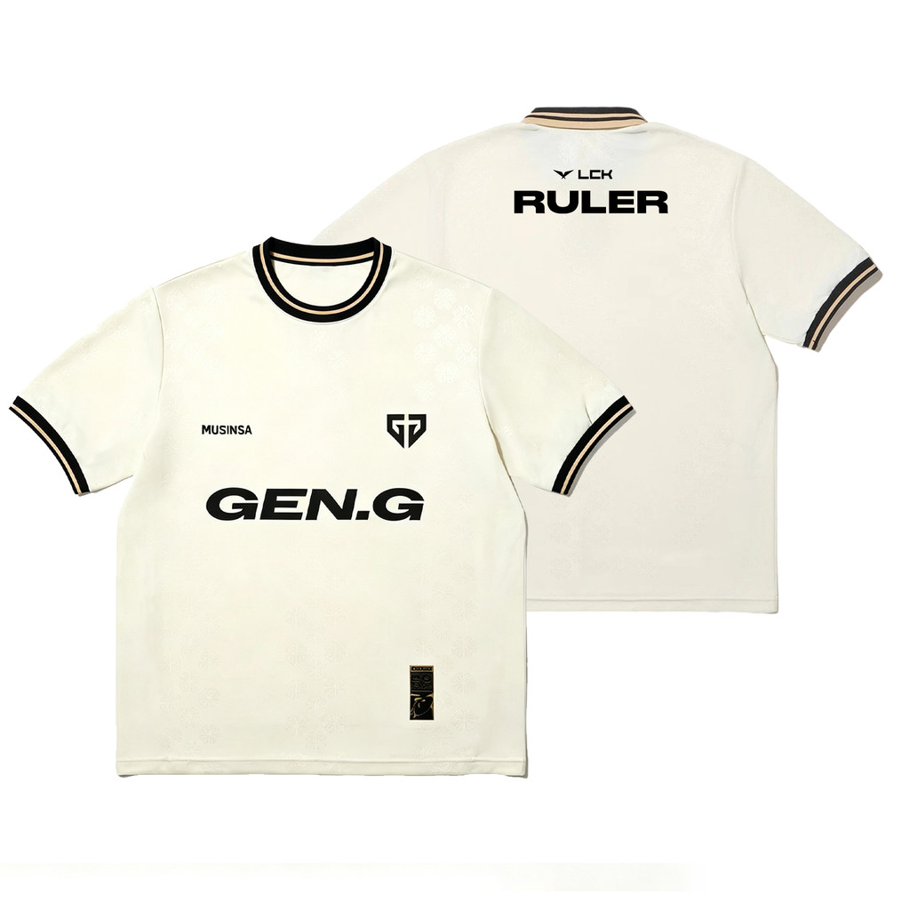 LCK 2026 Mùa Hè Gen.G League Đội Jersey Thước Chovy Người Hâm Mộ LOL Đồng Phục Huấn Luyện Nam Thể Th