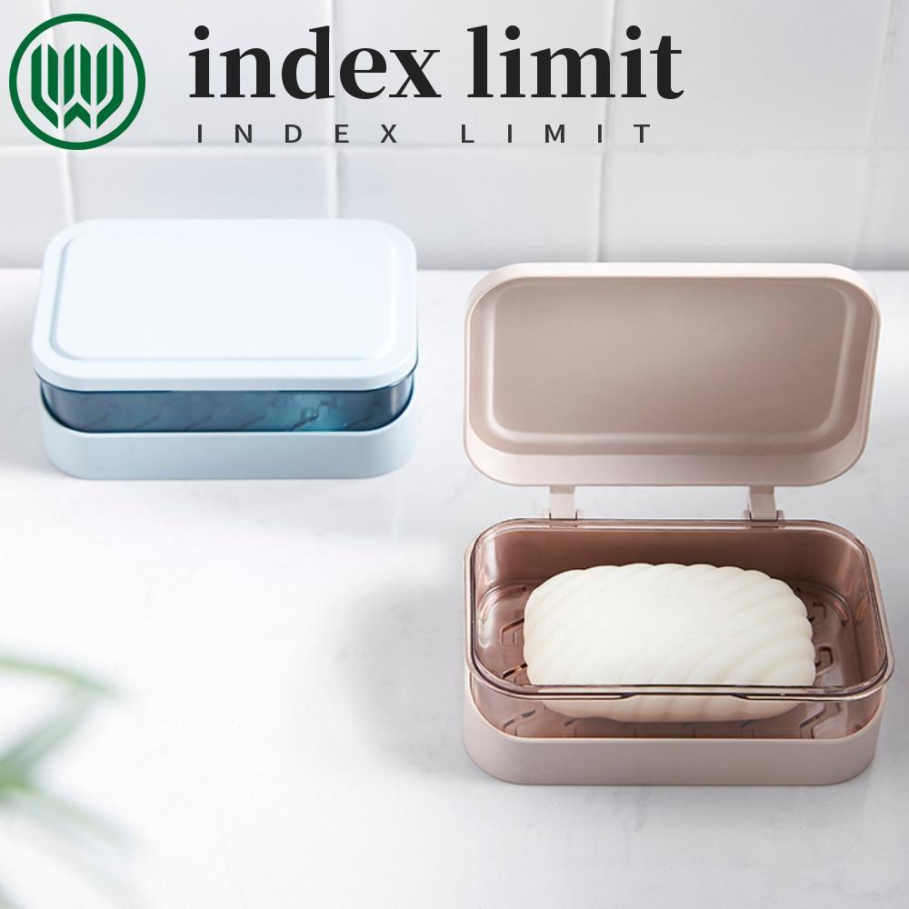  index limit INDEX LIMIT Hộp Xà Phòng Bền 1 Cái Có Nắp Thoát Nước Hai Lớp Hộp Đựng Xà Phòng Chống Bụ