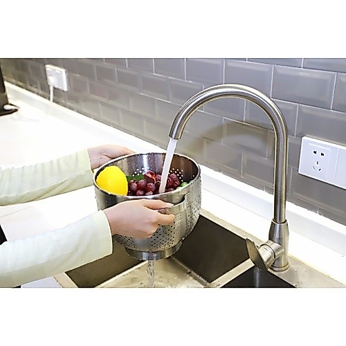 Lưới đục lỗ bằng thép không gỉ SANE 22x20 Cm. WUNBY đích thực