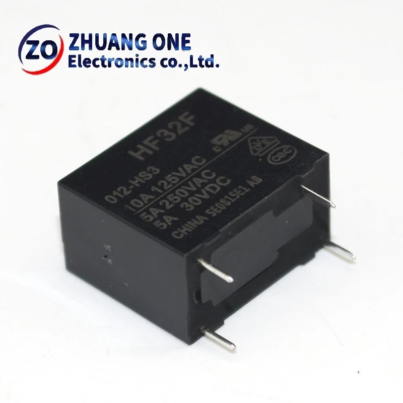 5 Cái / lốc Rơle Nguồn JZC-32F HF32F-005-HS3 HF32F-012-HS3 HF32F-024-HS3 5A250VAC 4PIN chip ic còn h