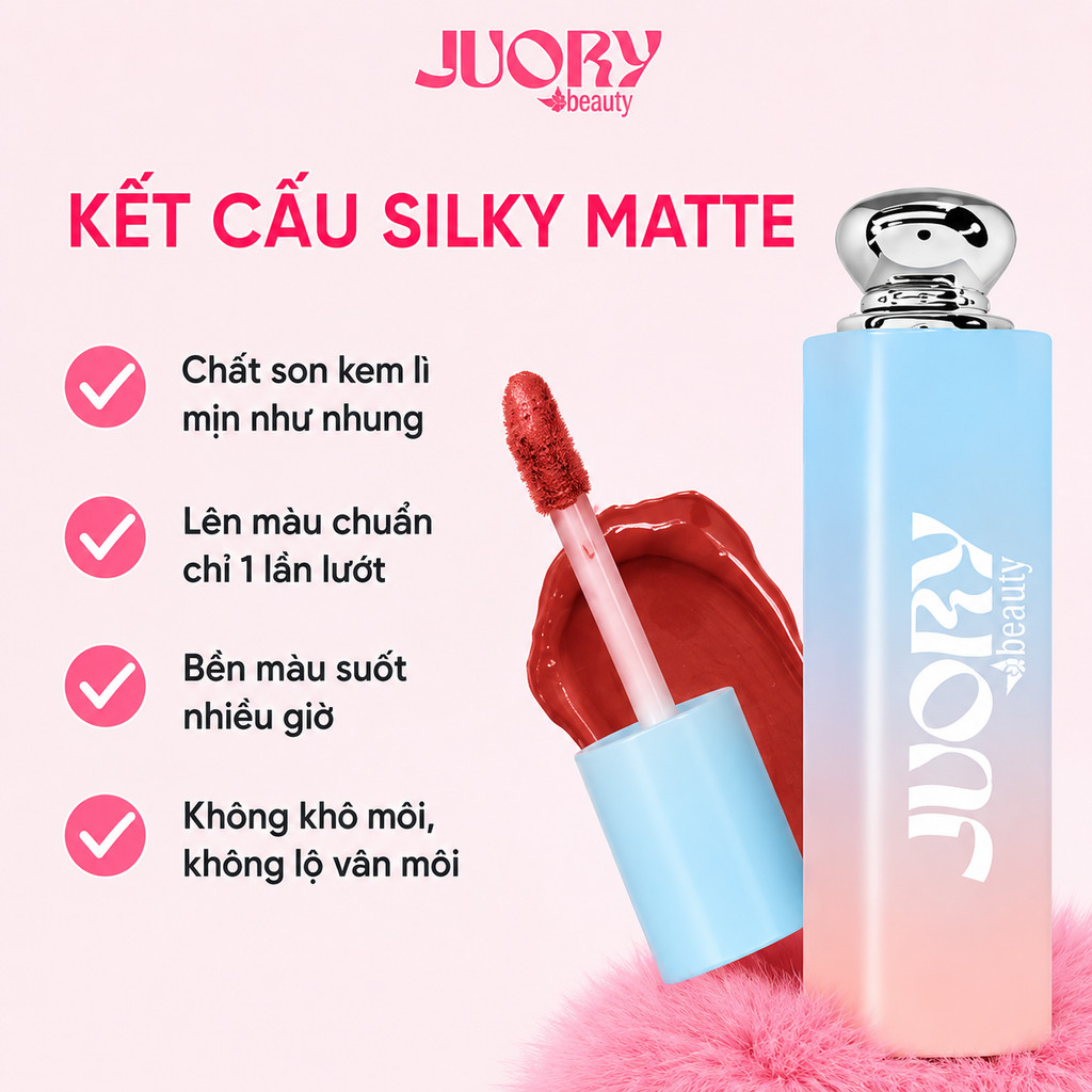 Son kem Vetvet Tint Juory Beauty 5g