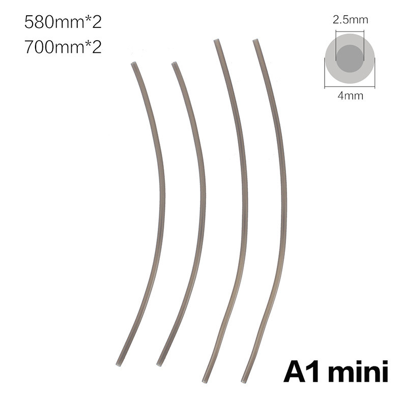 Máy In 3D TuoT Ống Ăn Tre P1P AMS A1 mini Teflon PTFE Ống Thông 2.5 * 4mm SRAF