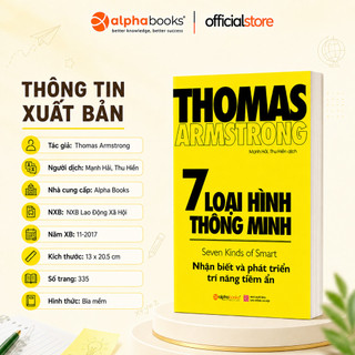 Sách - 7 Loại Hình Thông Minh (Tái Bản Mới Nhất) (Alpha Books)