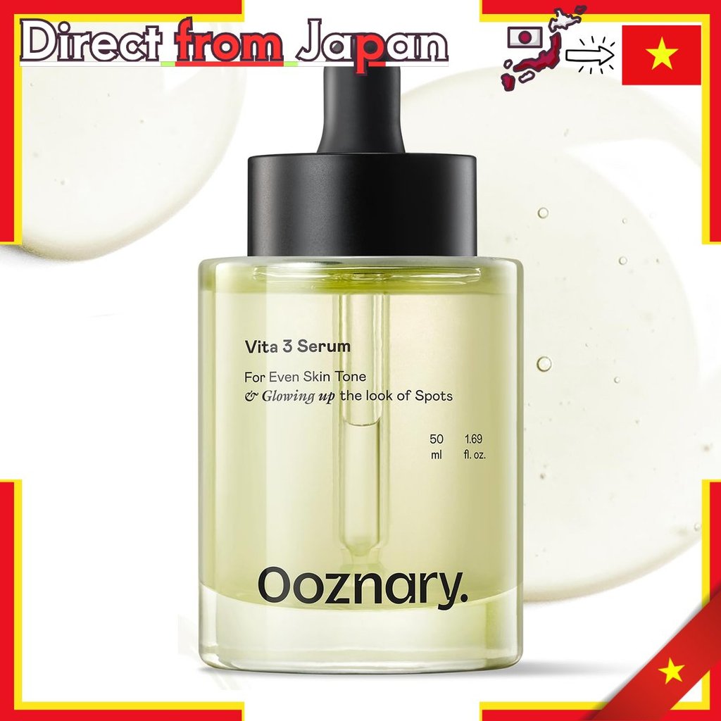 【Direct from Japan】 Tinh chất dưỡng trắng da Ooznary White Gan Serum Vitamin C #Chăm sóc sẹo #Da sán