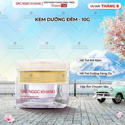 Kem Dưỡng Da Ban Đêm Sắc Ngọc Khang 10gr